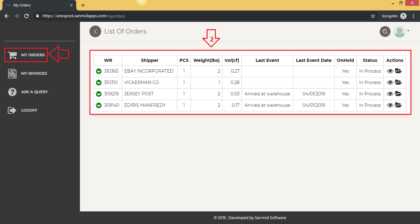 Smart Shipping Portal Manual