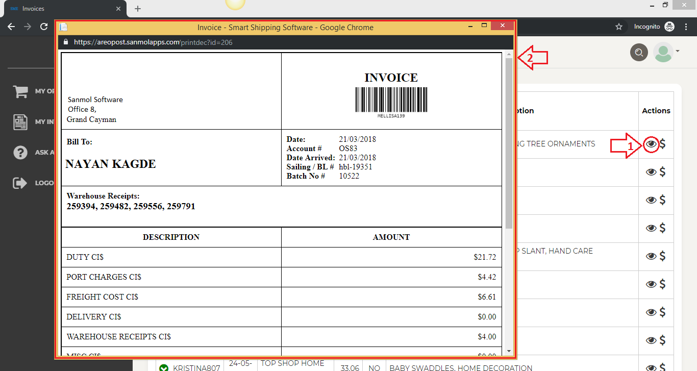 Smart Shipping Portal Manual