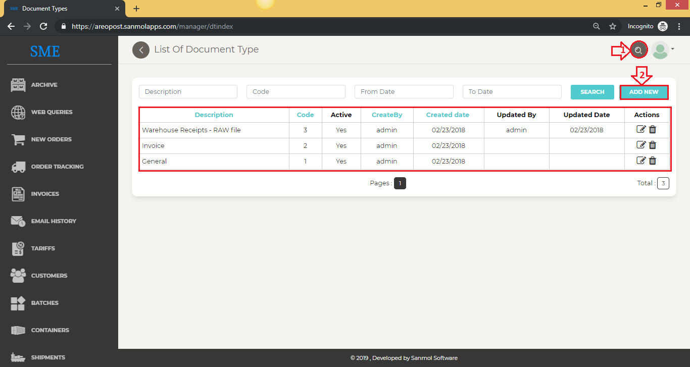 Smart Shipping Portal Manual