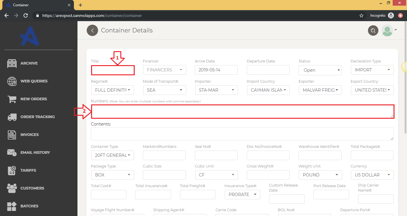 Smart Shipping Portal Manual