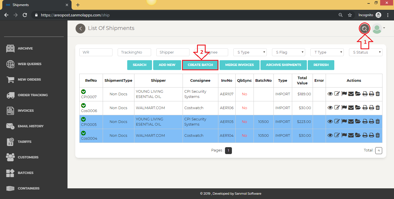 Smart Shipping Portal Manual