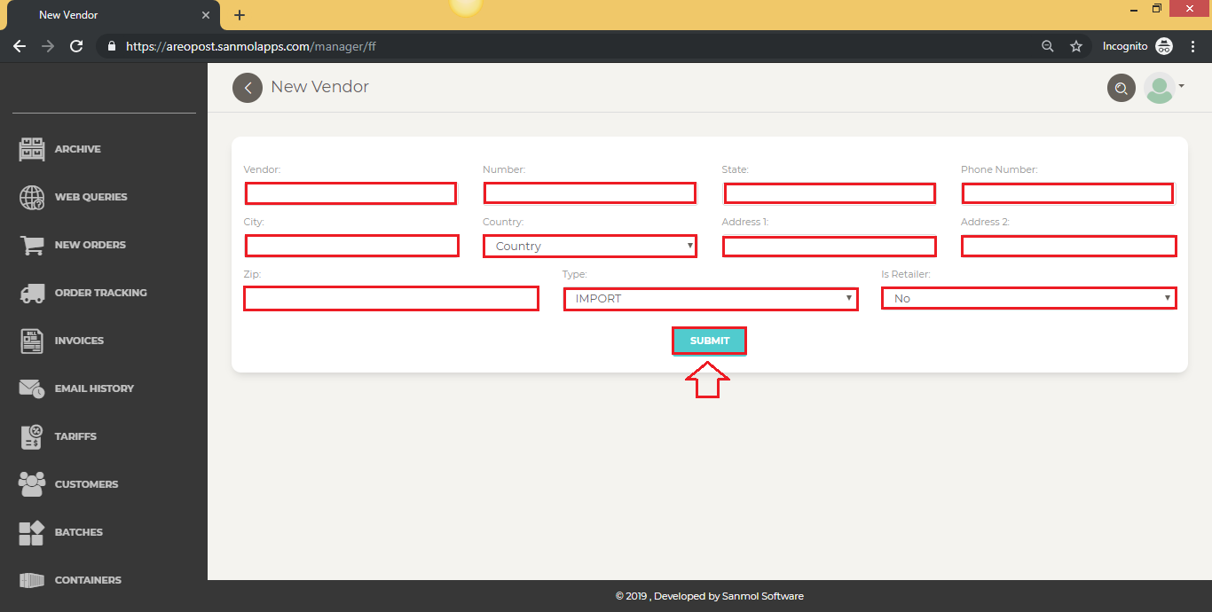 Smart Shipping Portal Manual