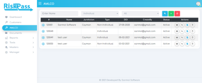 Riskpass- Sanmol Software